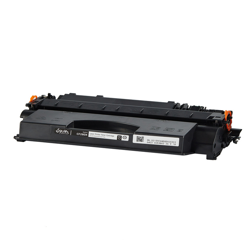 Картридж Sakura CF280X (80X) для HP, черный, 6900 к.