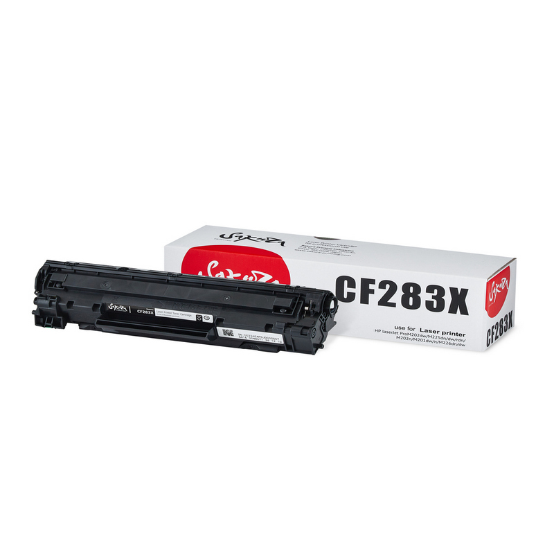 Картридж Sakura CF283X (83X) для HP, черный, 2200 к.