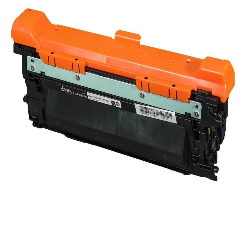 Картридж Sakura CF320X (653X) для HP, черный, 21000 к.