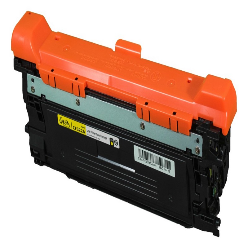 Картридж Sakura CF322A (653A) для HP, желтый, 16500 к.