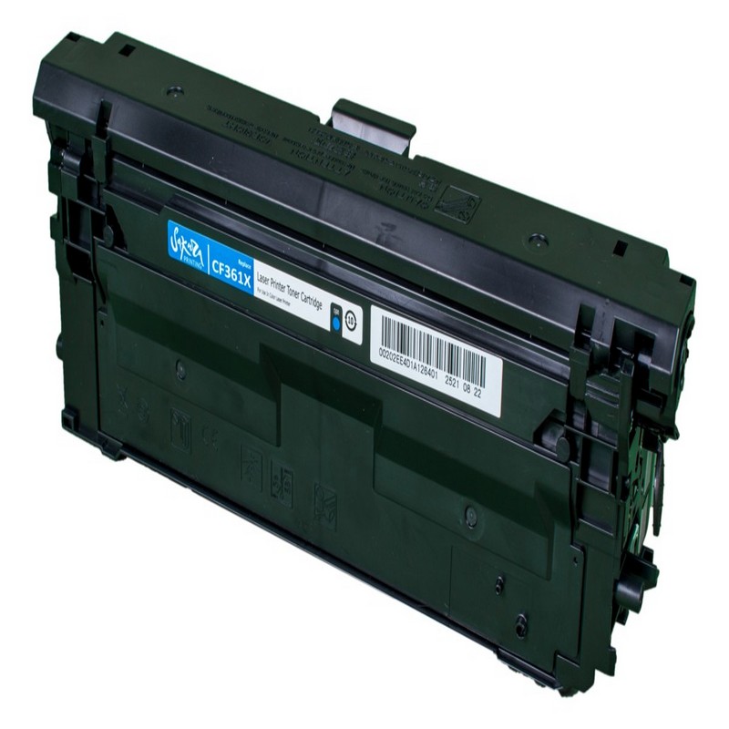 Картридж Sakura CF361X (508X) для HP, голубой, 9500 к.