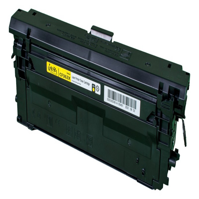 Картридж Sakura CF362X (508X) для HP, желтый, 9500 к.