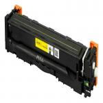 Картридж Sakura CF402X 045H Y для HP, Canon, желтый, 2200 к.