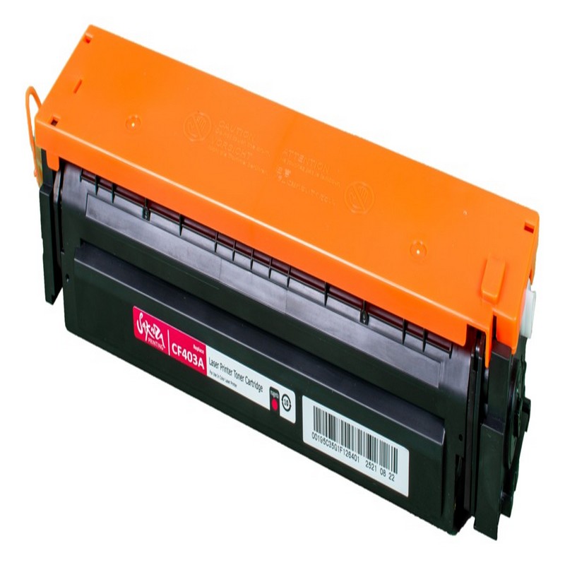 Картридж Sakura CF403A (201A) для HP, пурпурный, 1400 к.