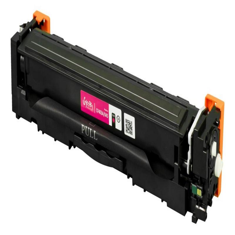 Картридж Sakura CF403A 045 M для HP, Canon, пурпурный, 1300 к.