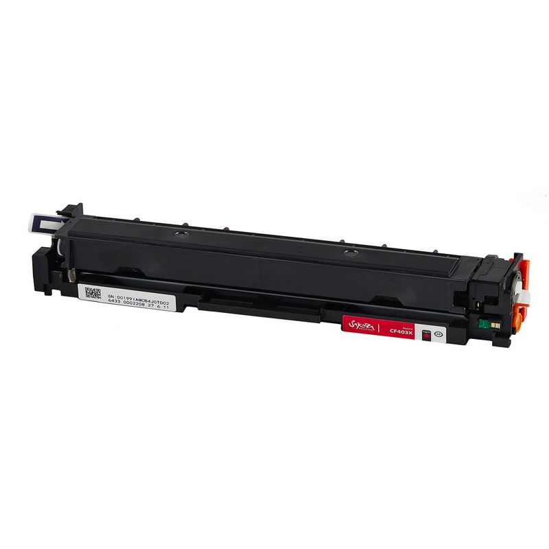 Картридж Sakura CF403X (201X) для HP, пурпурный, 2300 к.