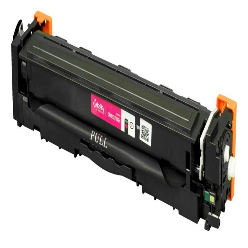Картридж Sakura CF403X 045H M для HP, Canon, пурпурный, 2200 к.