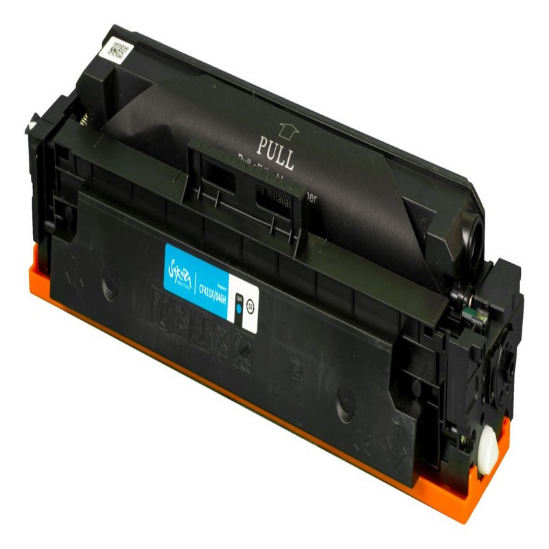 Картридж Sakura CF411X 046H C для HP, Canon, голубой, 5000 к.