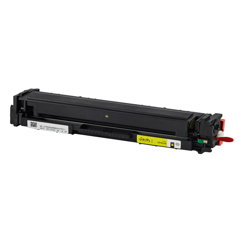 Картридж Sakura CF412A (410A) для HP, желтый, 2300 к.
