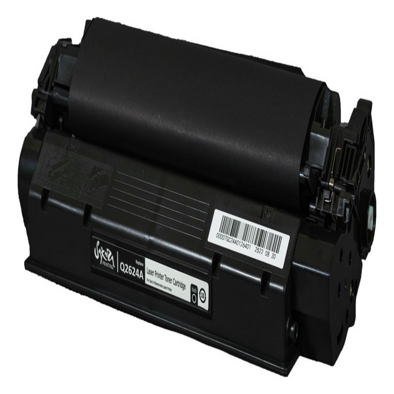 Картридж Sakura Q2624A (24A) для HP, черный, 2500 к.
