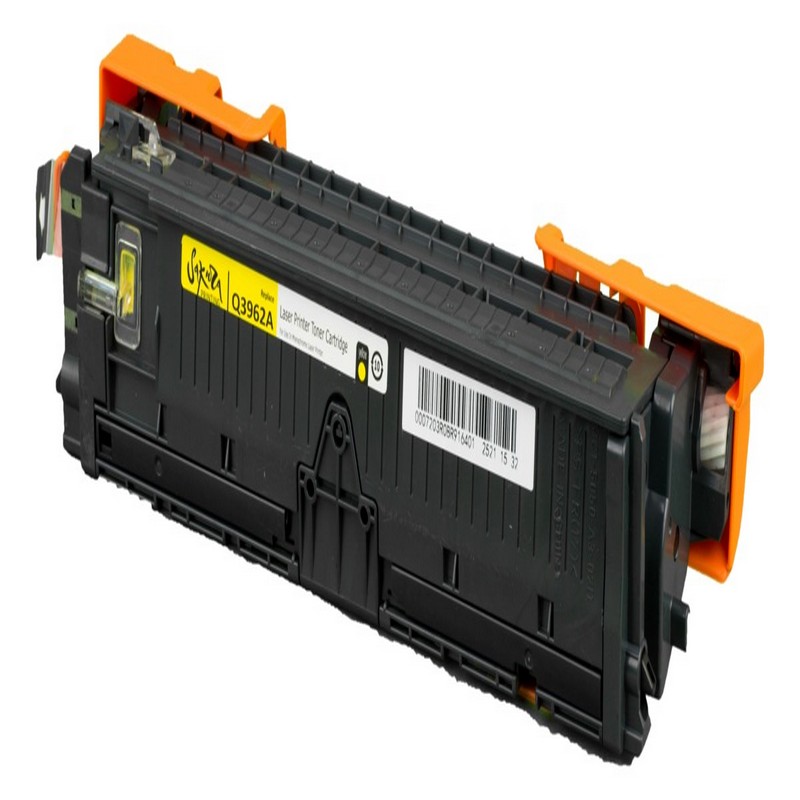Картридж Sakura Q3962A (122A) для HP, желтый, 4000 к.
