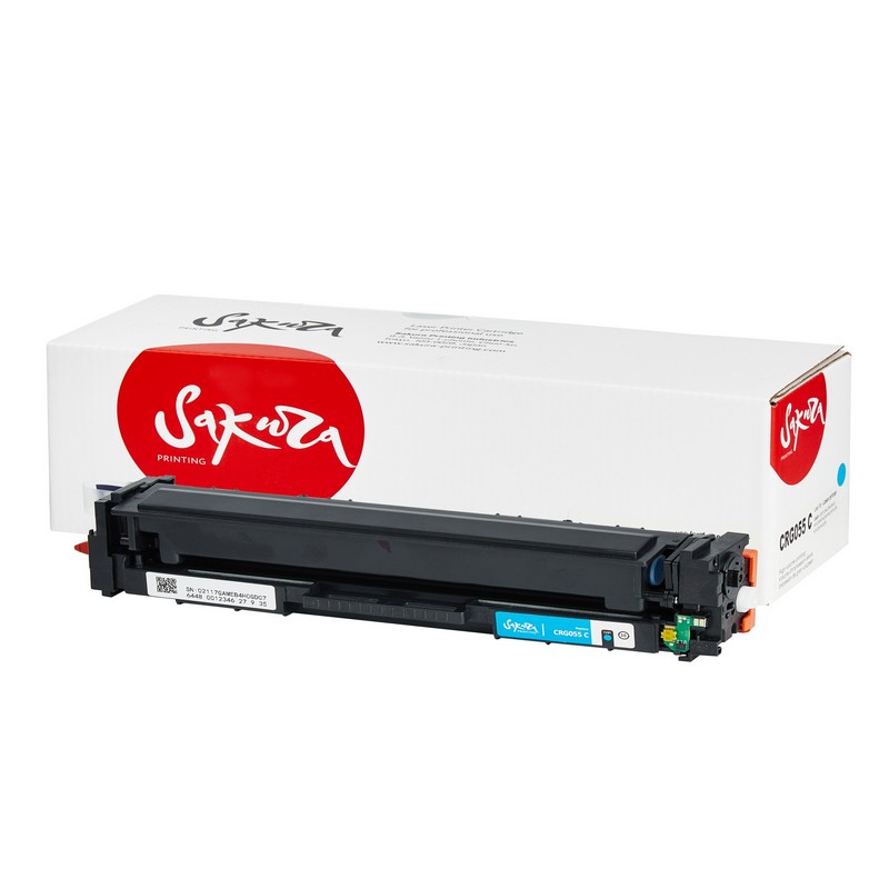 Картридж Sakura 055 C (3015C002) для Canon LBP664Cx/ LBP663Cdw/ MF746Cx/ MF744Cdw/ MF742Cdw, голубой, 2100 к.
