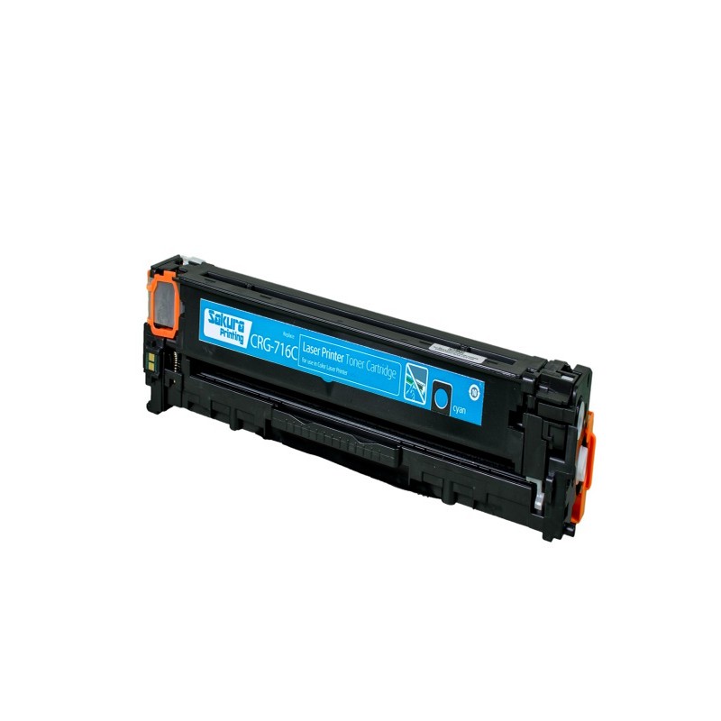 Картридж Sakura CRG716 C CB541A для HP, Canon LJ CM1312MFP/CP1215/CP1515/CP1518/ LBP5050/MF8030CN/8050CN/LJ CM1312MFP/CP1215/CP1515/CP1518, голубой, 1500 к.