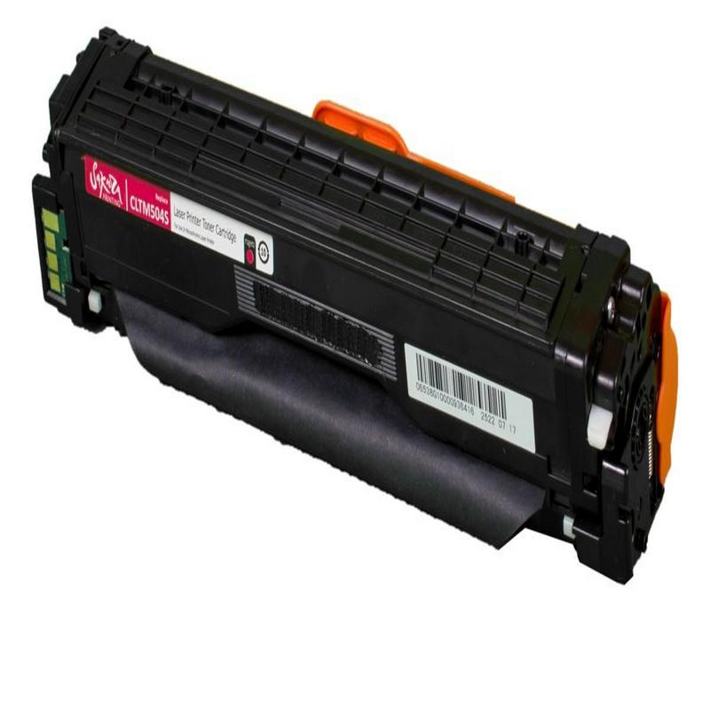 Картридж Sakura CLT-Y504S для Samsung, желтый, 1800 к.