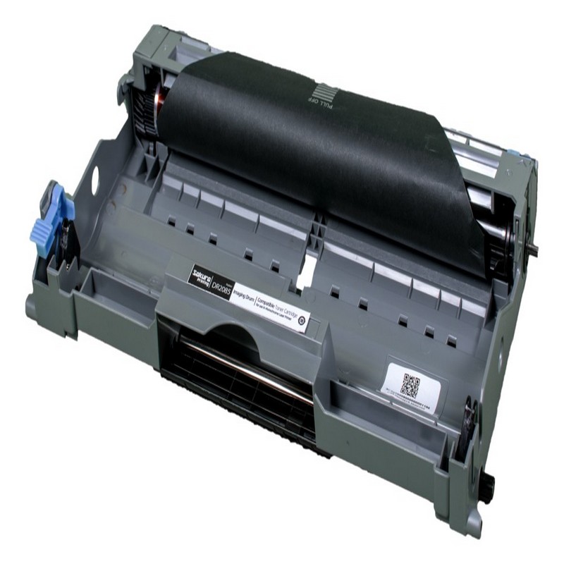 Фотобарабан Sakura DR2085 для Brother, черный, 12000 к.