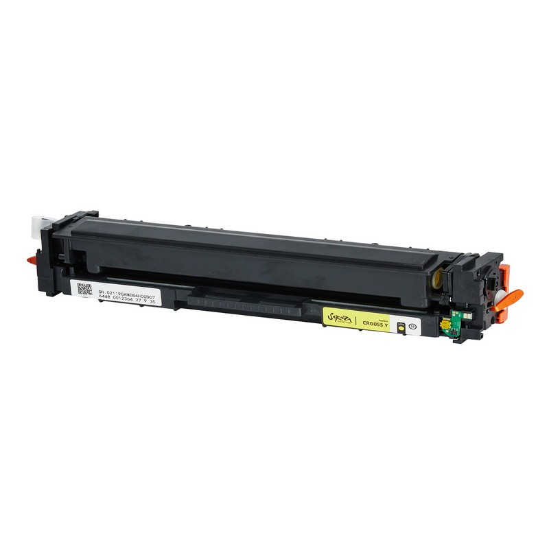 Картридж Sakura 055 Y (3013C002) для Canon LBP664Cx/ LBP663Cdw/ MF746Cx/ MF744Cdw/ MF742Cdw, желтый, 2100 к.