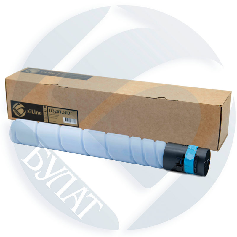 Тонер-картридж Sindoh D330e D332e D320T24KC Cyan (24k) БУЛАТ s-Line