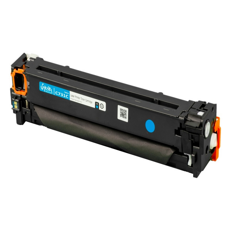Картридж Sakura 731 C (6271B002) для Canon, голубой, 1500 к.