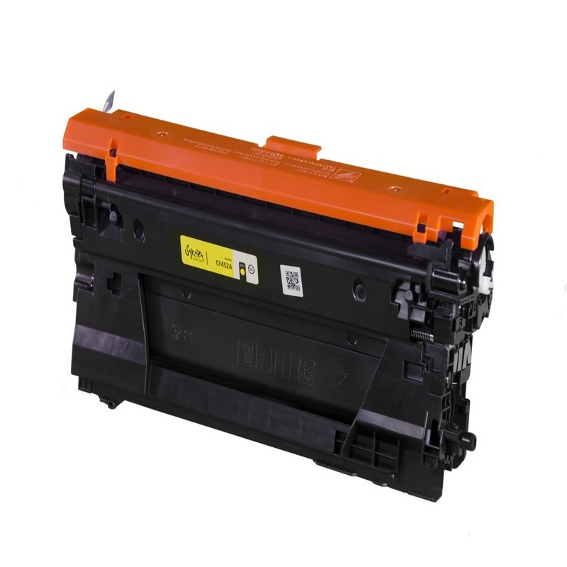 Картридж Sakura CF452A (655A) для HP, желтый, 10500 к.
