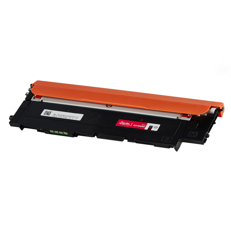 Картридж Sakura CLT-M406S для Samsung, пурпурный, 1000 к.