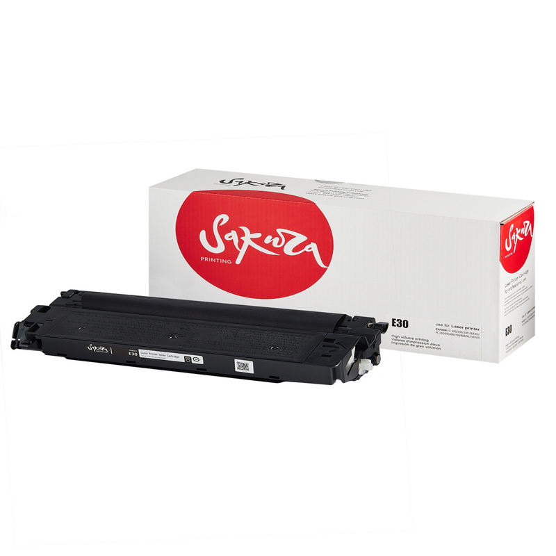 Картридж Sakura E30 (1491A003) для Canon, черный, 4000 к. E-30