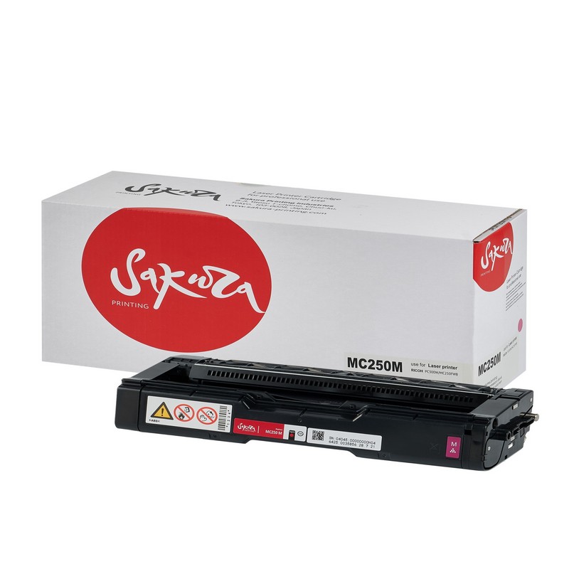 Картридж Sakura MC250 M ( 408354 ) для Ricoh PC300W/MC250FWB, пурпурный, 2300 к.