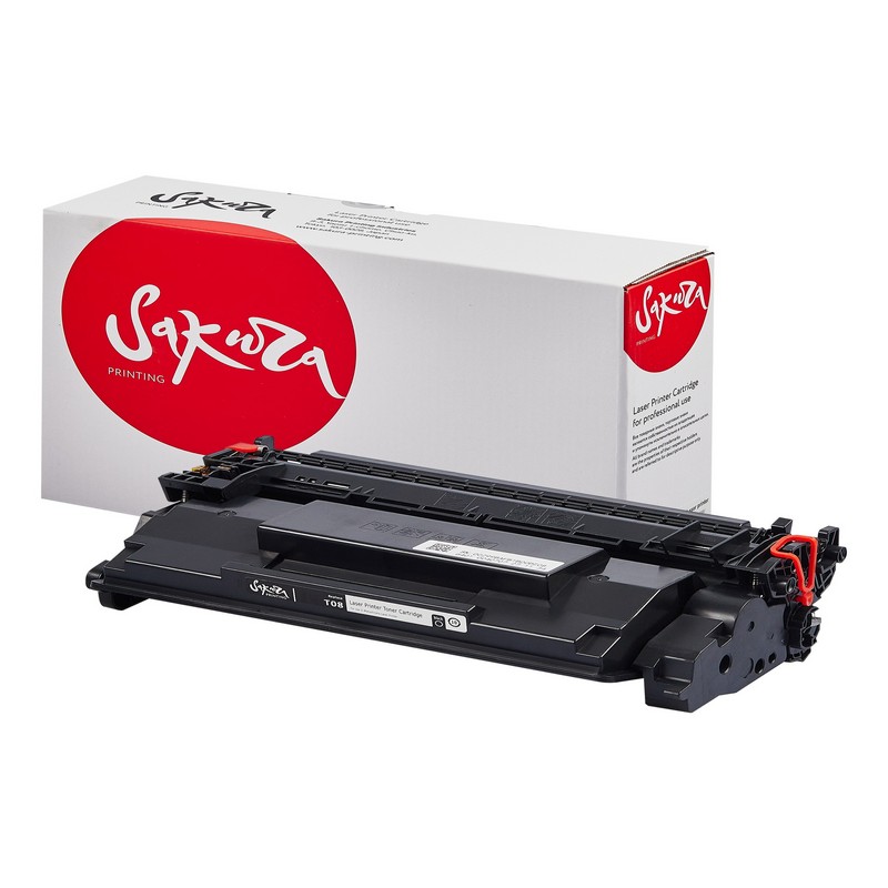 Картридж Sakura T08 BK (3010C006) для Canon, черный, 11000 к.