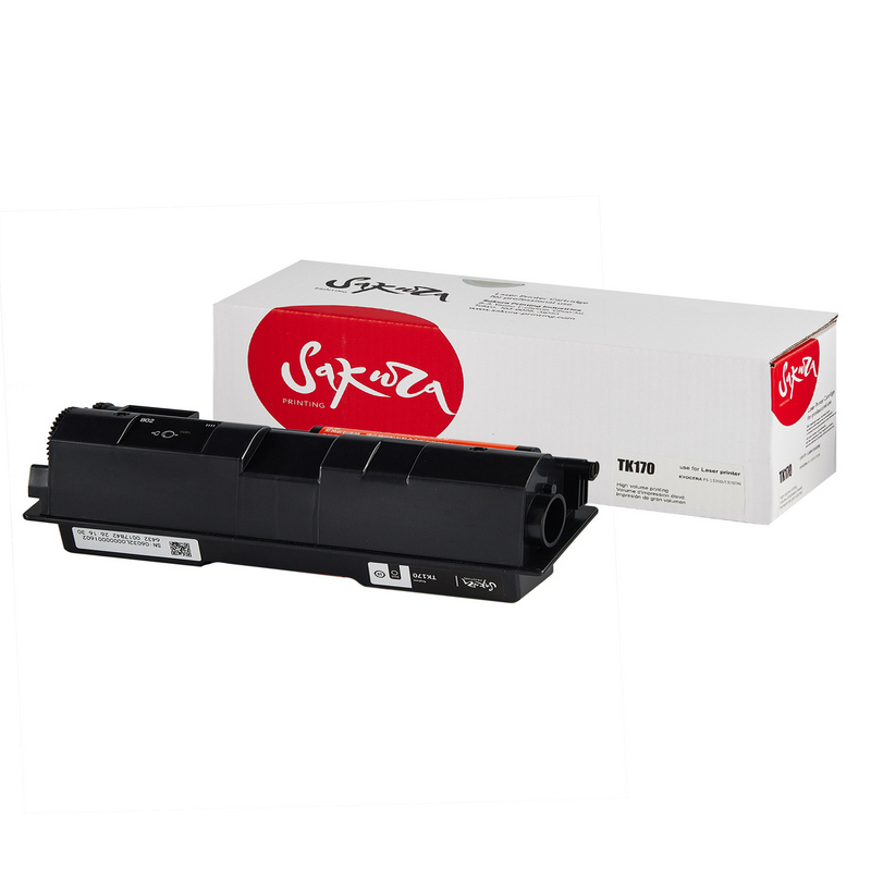 Картридж Sakura TK170 (1T02LZ0NL0) для Kyocera Mita, черный, 7200 к.   TK-170