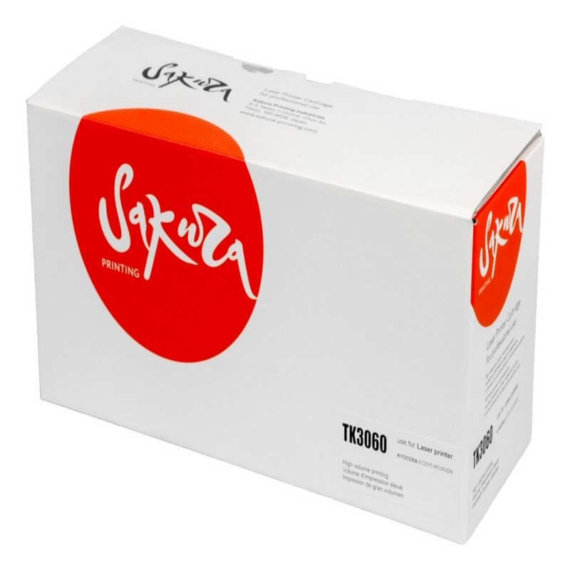 Картридж Sakura TK3060 (1T02V30NL0) для Kyocera Mita, черный, 14500 к. TK-3060