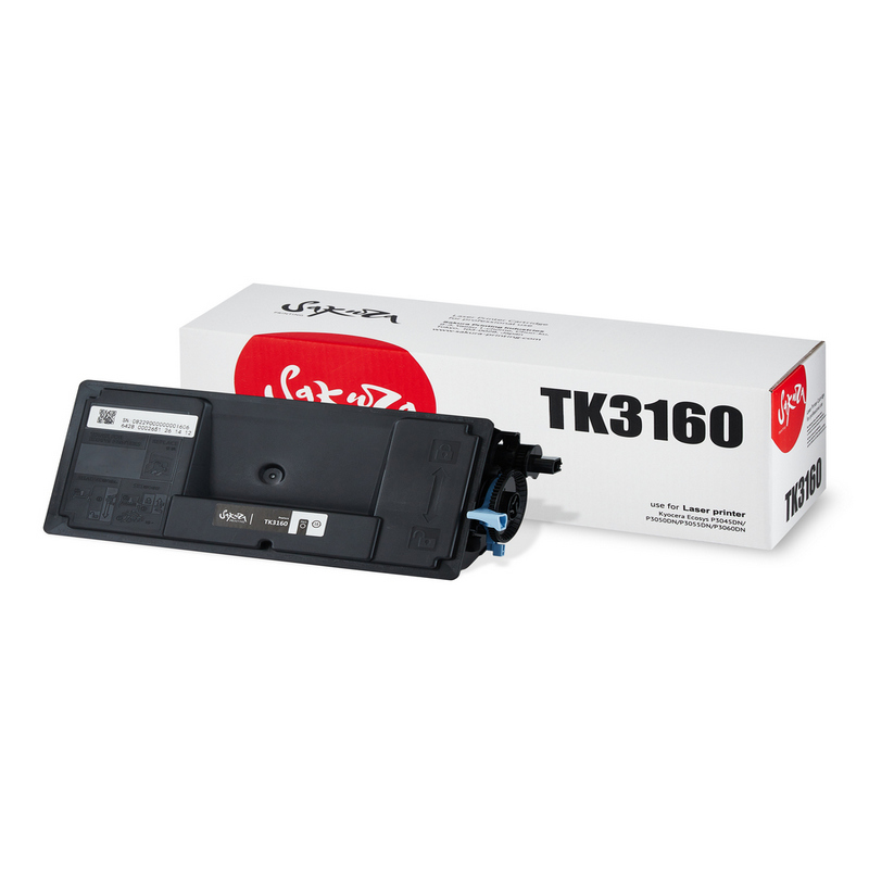 Картридж Sakura TK3160 (1T02T90NL0) для Kyocera Mita, черный, 12500 к.   TK-3160