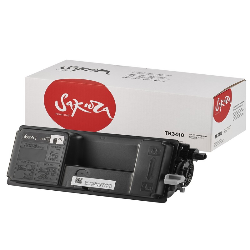 Картридж Sakura TK3410 для Kyocera Mita PA5000x/ifx, черный, 15500 к.   TK-3410