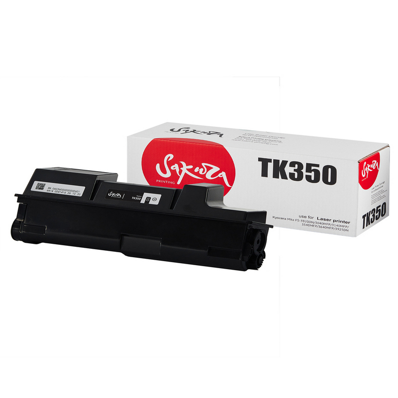 Картридж Sakura TK350 (1T02LX0NLC) для Kyocera Mita, черный, 15000 к.   TK-350