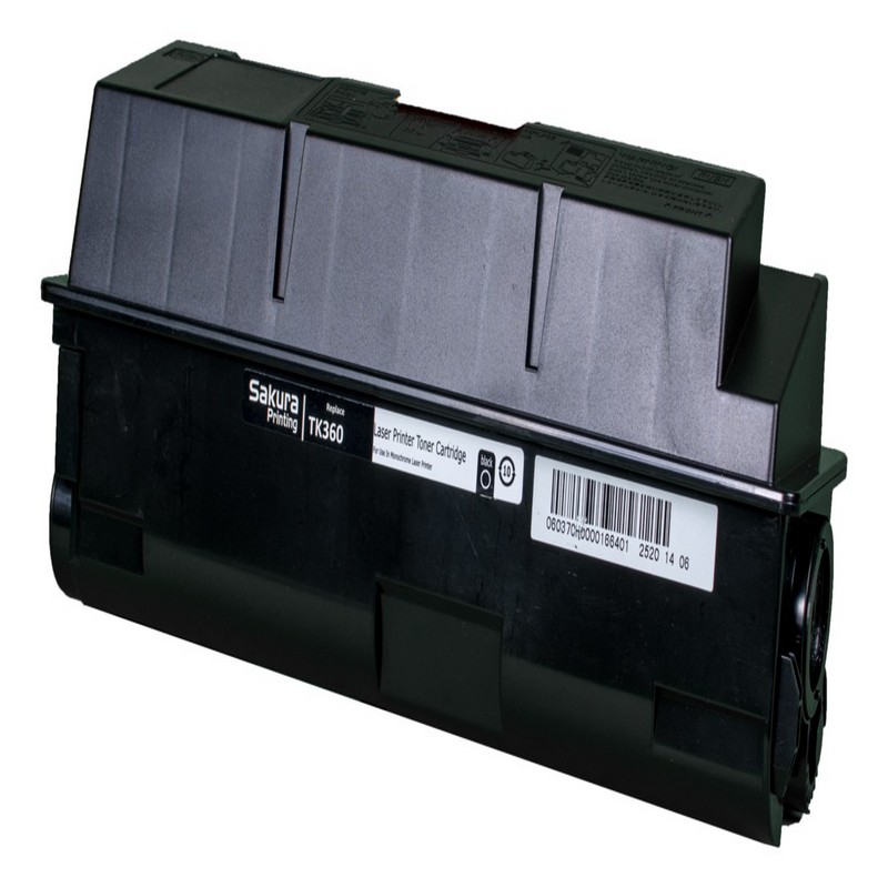 Картридж Sakura TK360 (1T02J20EU0) для Kyocera Mita, черный, 20000 к.   TK-360