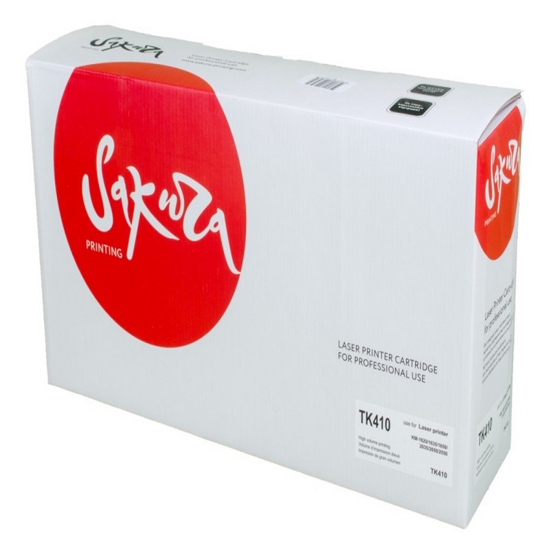 Картридж Sakura TK410 (370AM010) для Kyocera Mita, черный, 15000 к.  TK-410