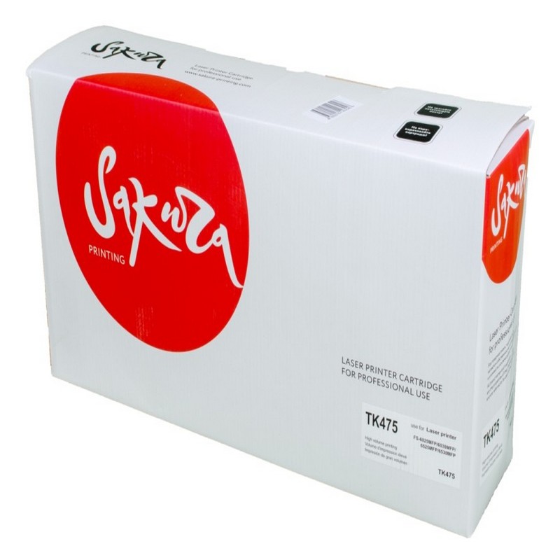 Картридж Sakura TK475 (1T02K30NL0) для Kyocera Mita, черный, 15000 к.   TK-475