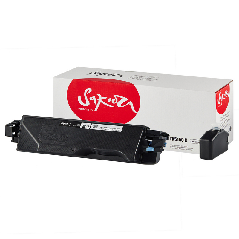 Картридж Sakura TK5150 K (1T02NS0NL0) для Kyocera Mita, черный, 12000 к.  TK-5150
