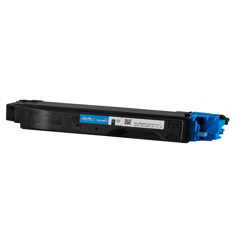 Картридж Sakura TK5280 C (1T02TWCNL0) для Kyocera Mita, голубой, 11000 к.  TK-5280