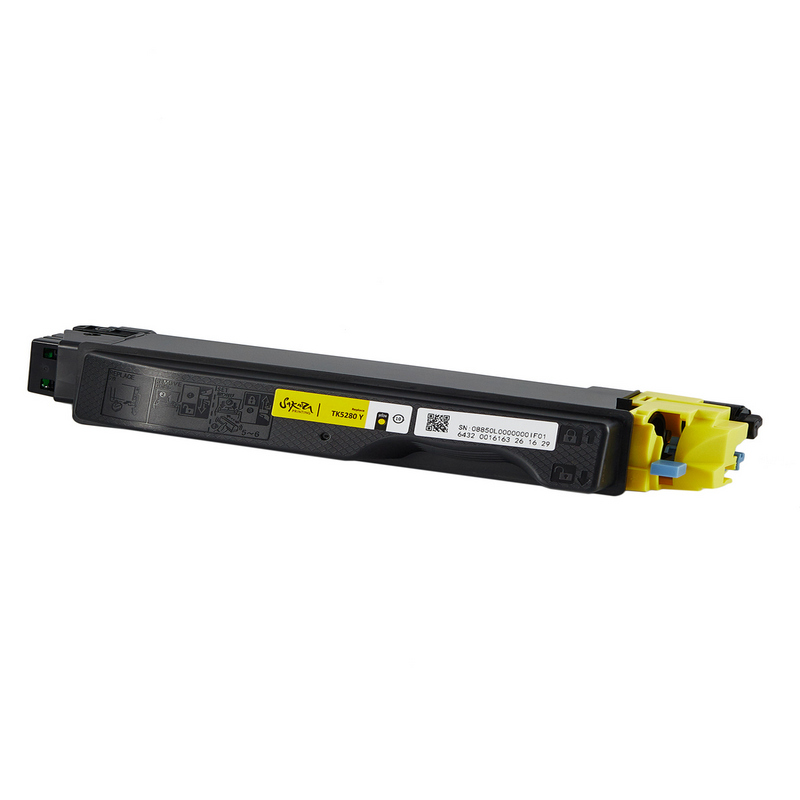 Картридж Sakura TK5280 Y (1T02TWANL0) для Kyocera Mita, желтый, 11000 к.  TK-5280
