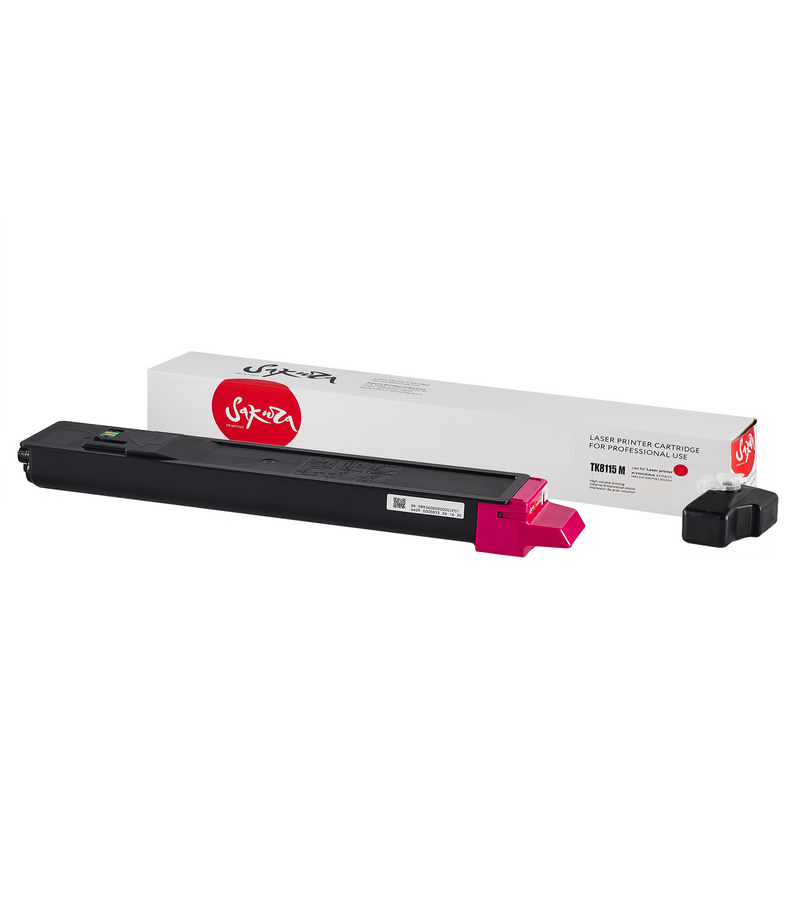 Картридж Sakura TK8115 M (1T02P3BNL0) для Kyocera Mita M8124cidn/M8130cidn, пурпурный, 6000 к.  TK-8115