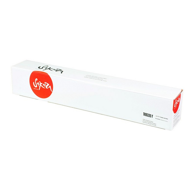 Картридж Sakura TK8335 Y (1T02RLANL1) для Kyocera Mita, желтый, 15000 к.  TK-8335