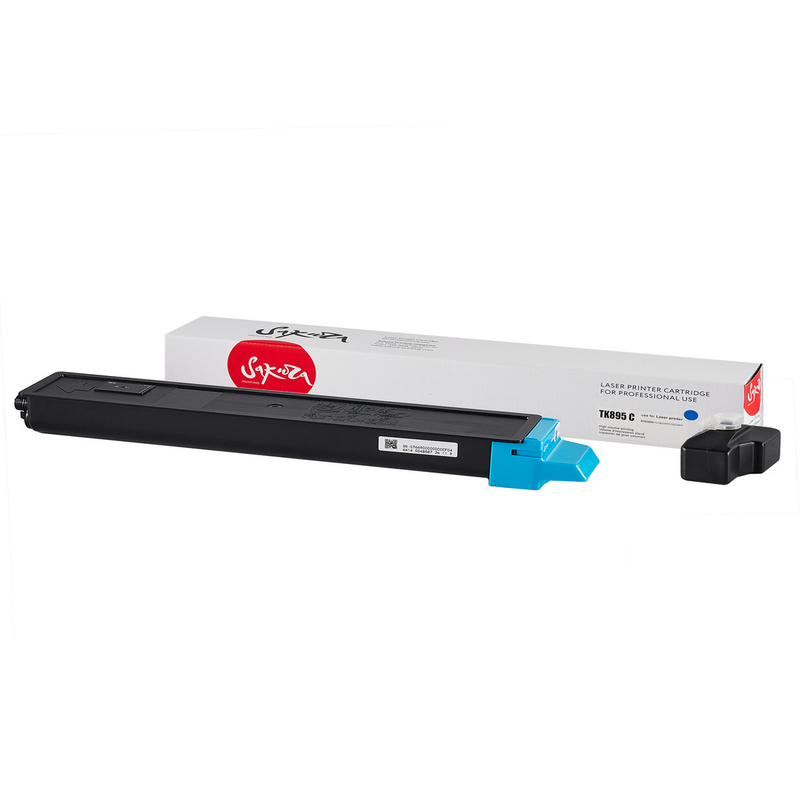 Картридж Sakura TK895 C (1T02K0CNL0) для Kyocera Mita, голубой, 6000 к.  TK-895