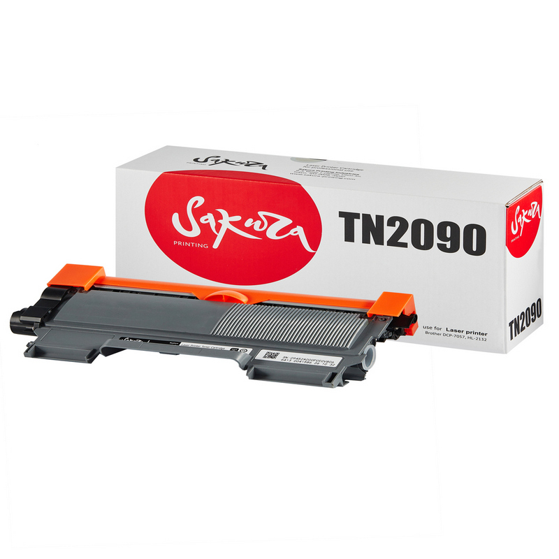 Картридж Sakura TN2090 для Brother, черный, 1000 к.   TN-2090