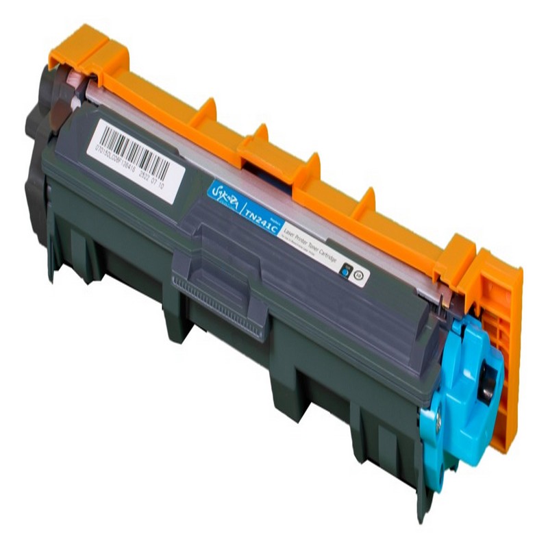 Картридж Sakura TN241 C для Brother, голубой, 1400 к.