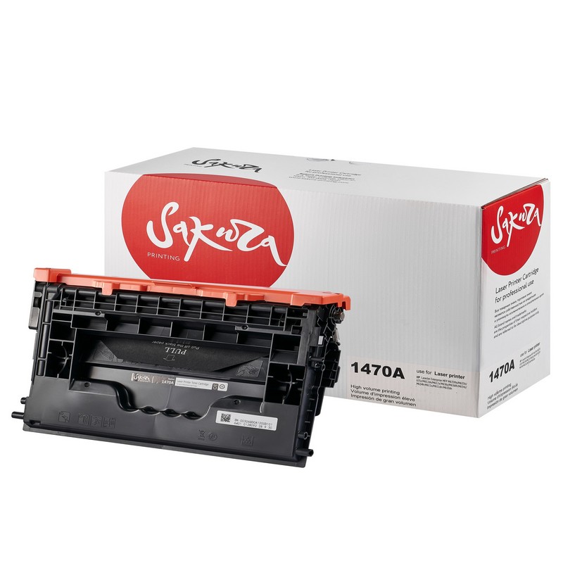 Картридж Sakura W1470A (147A) для HP, черный, 10500 к.
