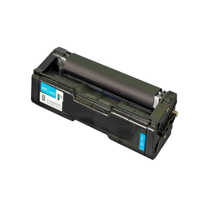 Тонер-туба Sakura SP C250E C для Ricoh, голубой, 1600 к.