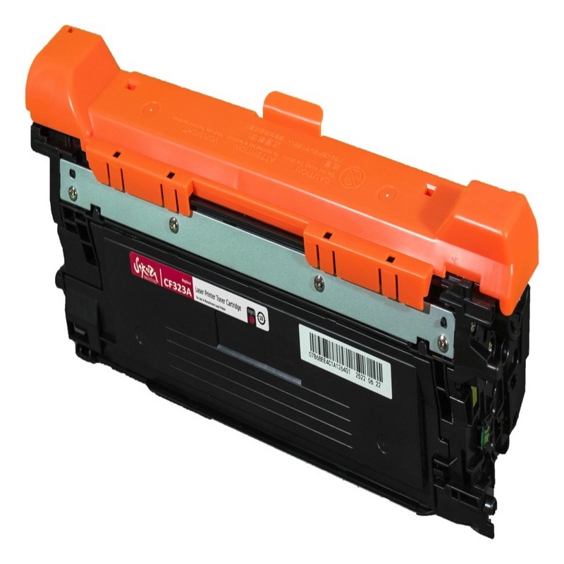 Картридж Sakura CF323A (653A) для HP, пурпурный, 16500 к.