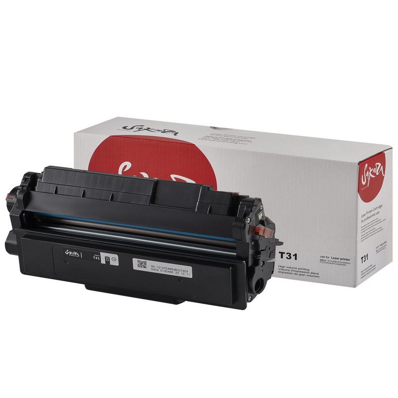 Картридж Sakura T31 для Deli P3100/M3100, черный, 3500к.