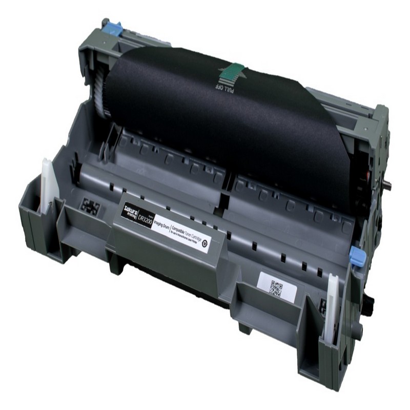 Фотобарабан Sakura DR3200 для Brother, черный, 25000 к.   DR-3200