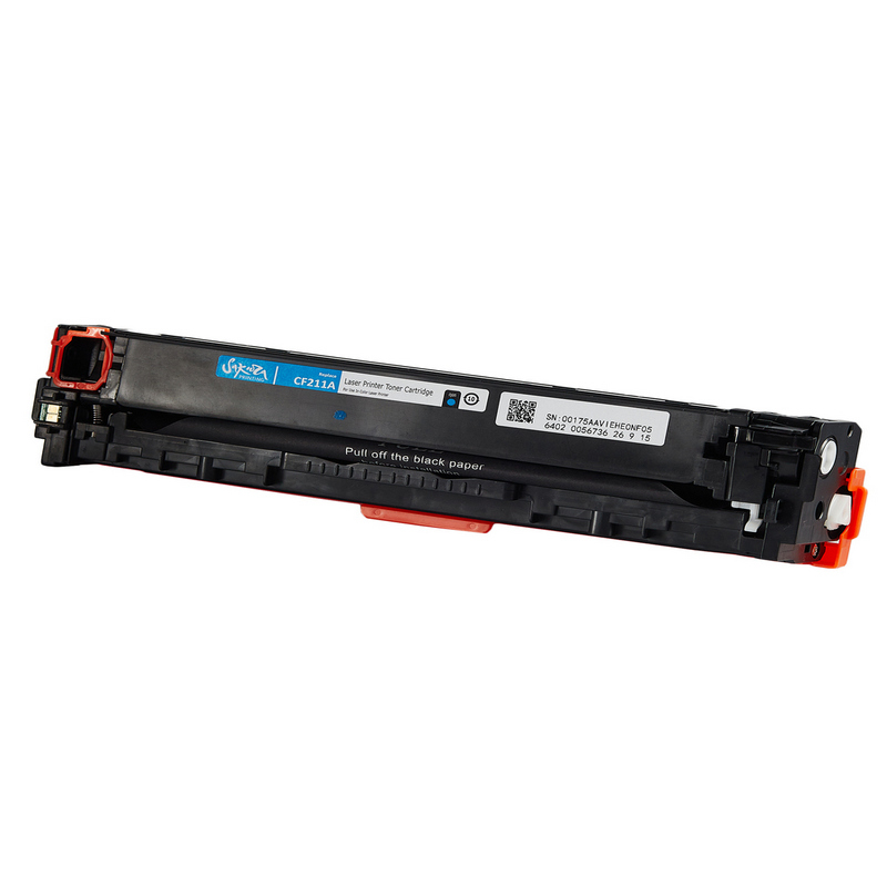 Картридж Sakura CF211A (131A) для HP, голубой, 1800 к.