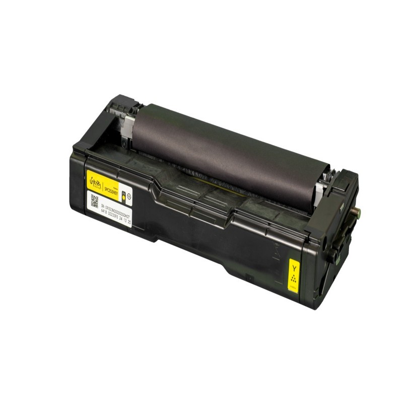 Картридж Sakura SPC252HE Y для Ricoh, желтый, 6000 к. SP C252HE